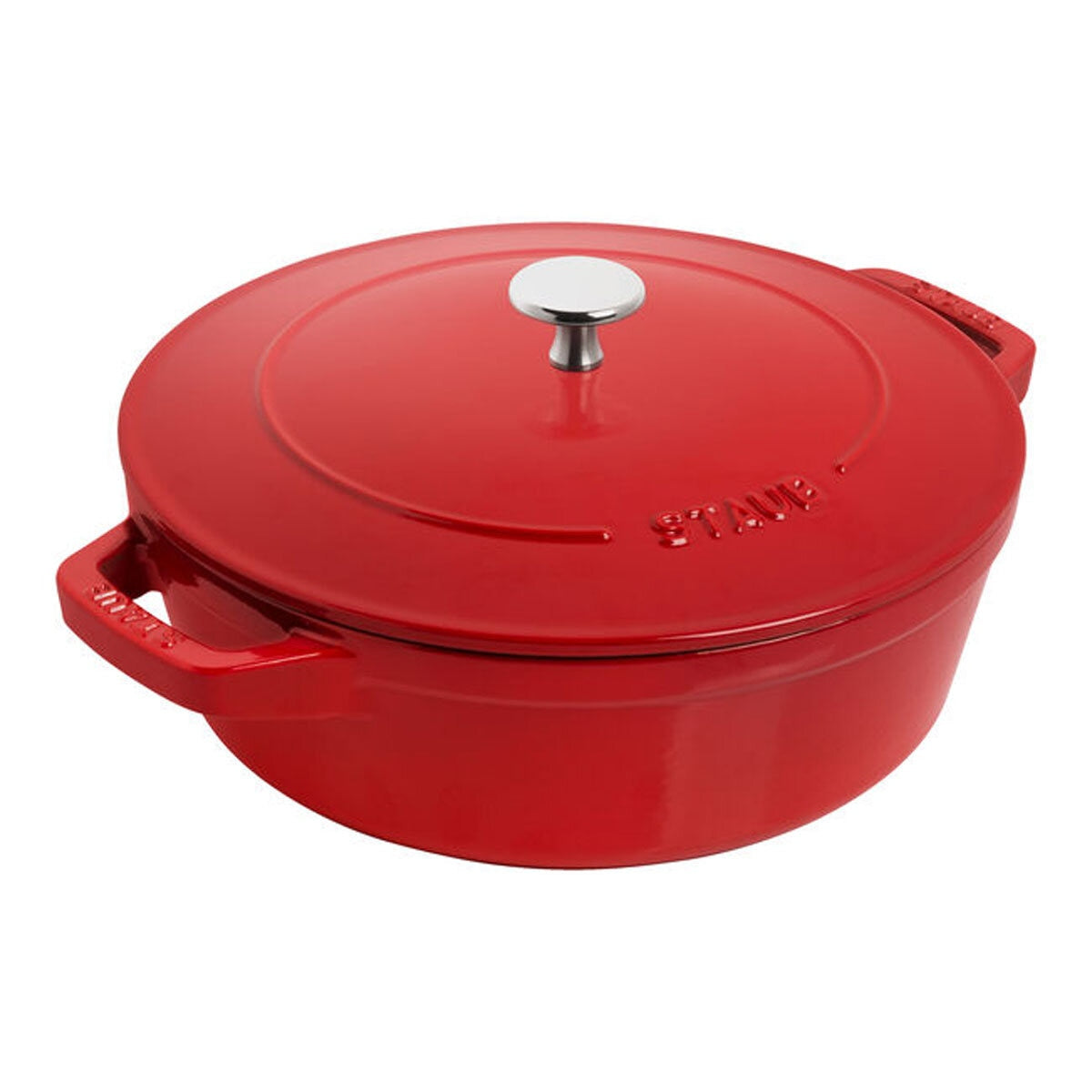 STAUB Stackable 3 Piece Pot Set in 3 Colours