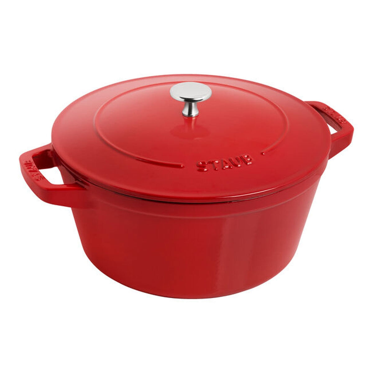 STAUB Stackable 3 Piece Pot Set in 3 Colours