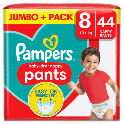 Pampers Baby Dry Pants Size 8, 44 Pack - Nonynana