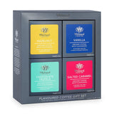 Buy now from NonynanaEssential  Whittard of Chelsea Flavoured Coffee Gift Set, 4 X 120G Whittard of Chelsea