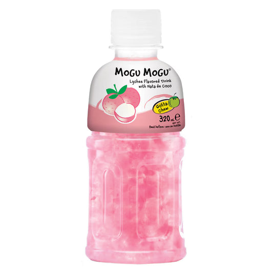 Mogu Mogu Lychee Drink, 24 X 320Ml - Nonynana