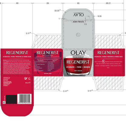 Olay Regenerist 3 Point Day Cream, 2 X 50Ml - Nonynana