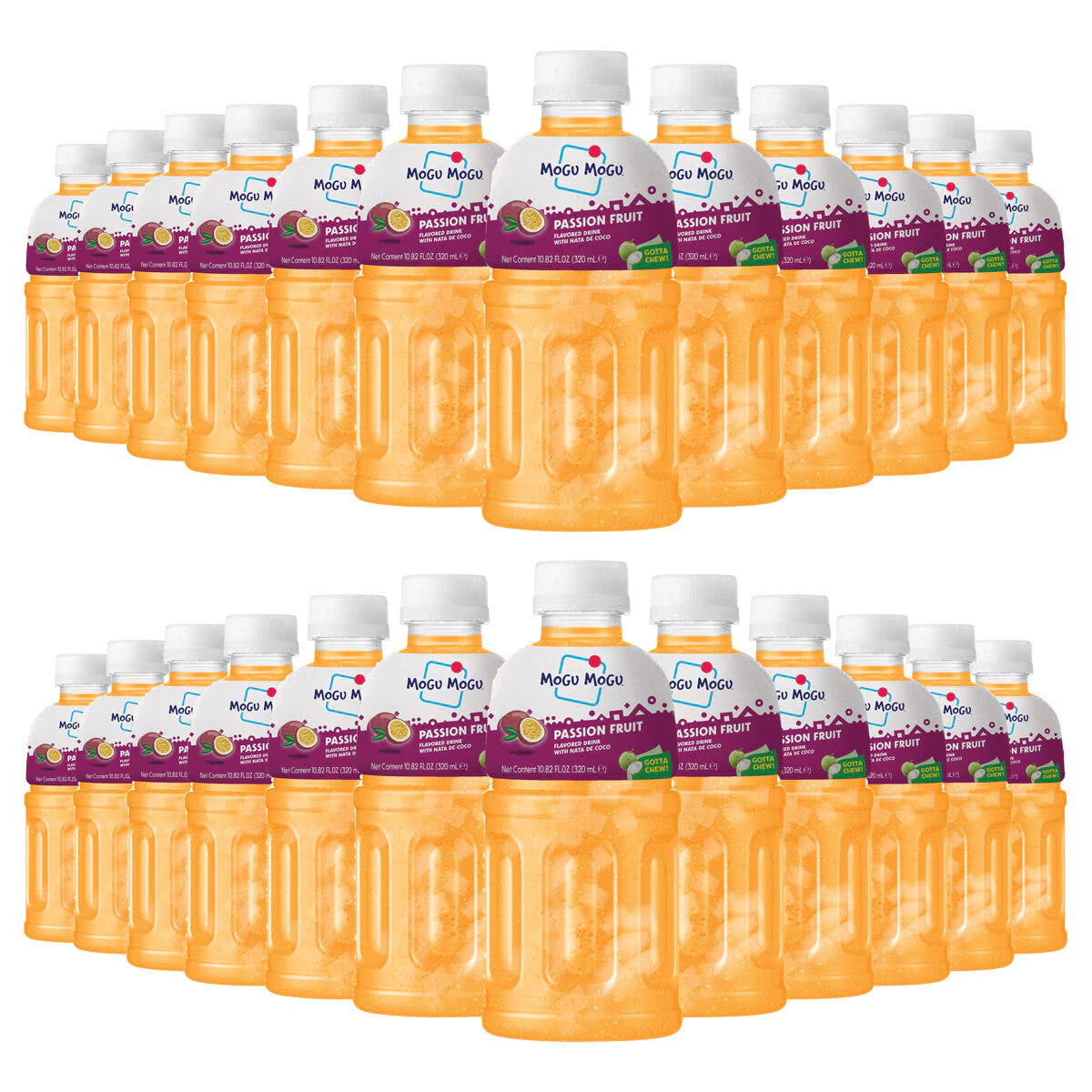 Mogu Mogu Passionfruit Drink, 24 X 320Ml - Nonynana