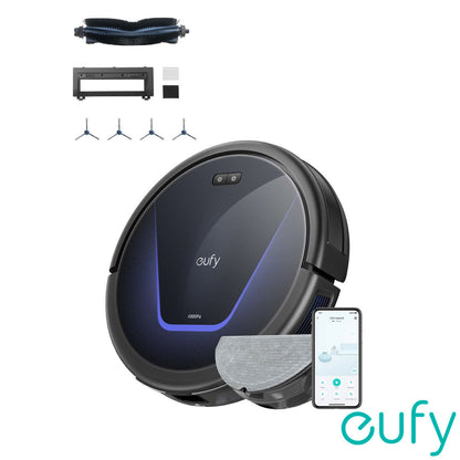 Eufy G50 Hybrid Robot Vacuum with Auto-Detangle Brush, Mop, Strong Suction & Bonus Accessory Kit