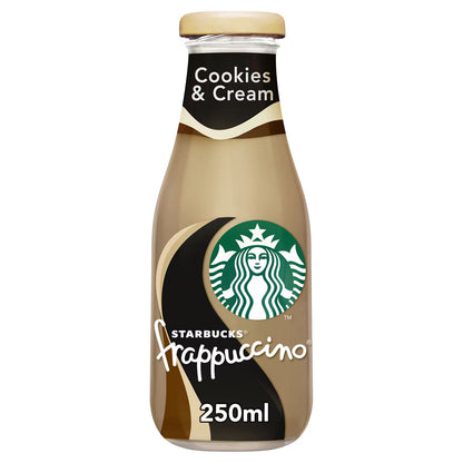 Starbucks Frappuccino Cookies and Cream, 8 X 250Ml - Nonynana