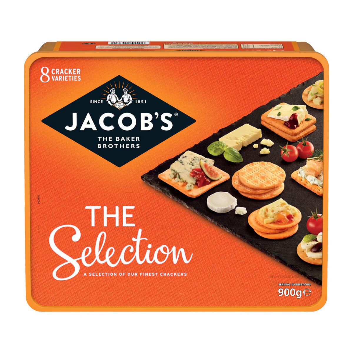 Buy now from NonynanaEssential  Jacob'S Biscuits for Cheese Selection, 900G Jacob's