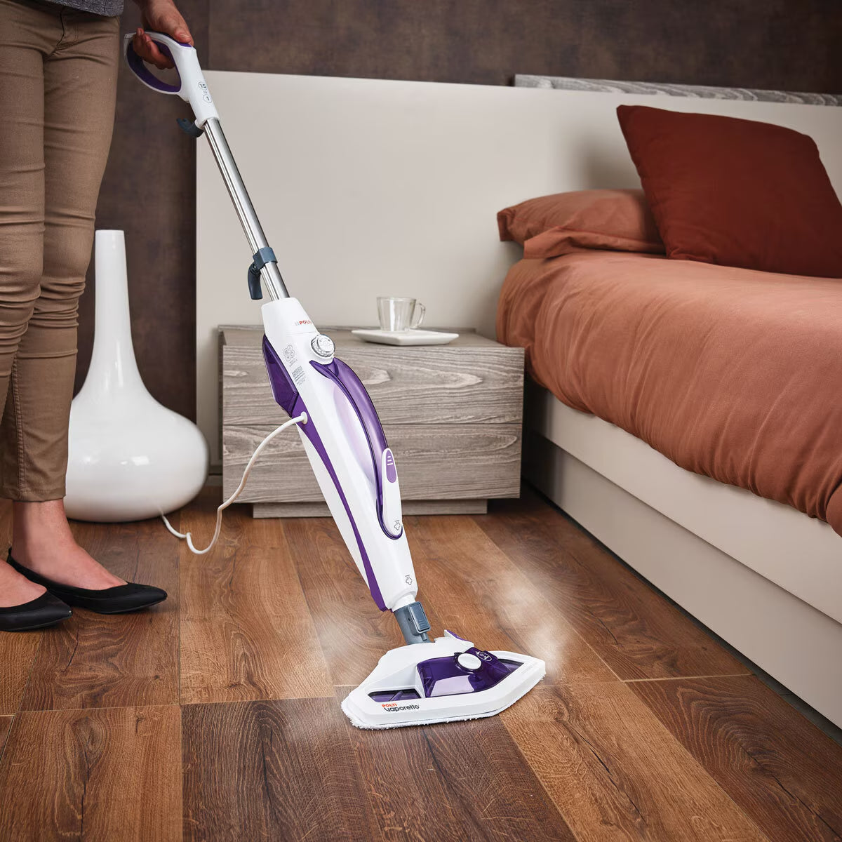 Polti Vaporetto Steam Mop with Handheld Cleaner, SV440