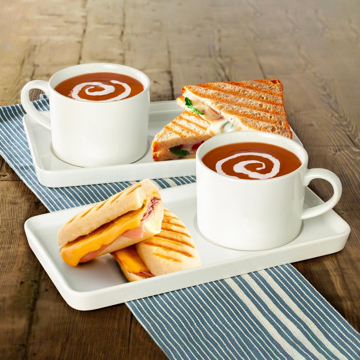 Signature Housewares Soup & Sandwich Set, 4 Piece - Nonynana