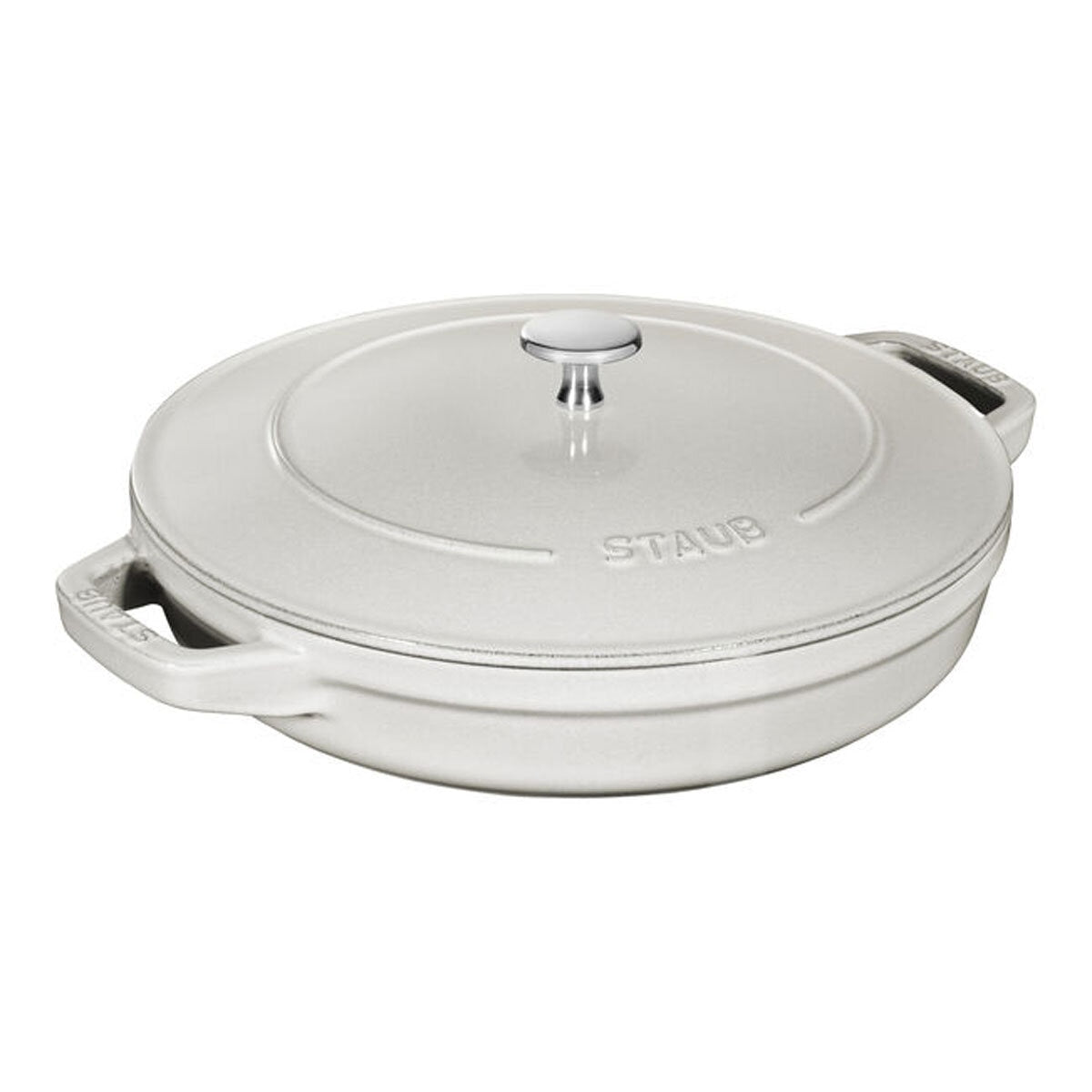 STAUB Stackable 3 Piece Pot Set in 3 Colours