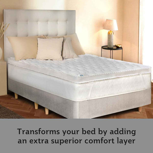 Sealy Deeply Full Mattress topper in 4 Sizes - Nonynana