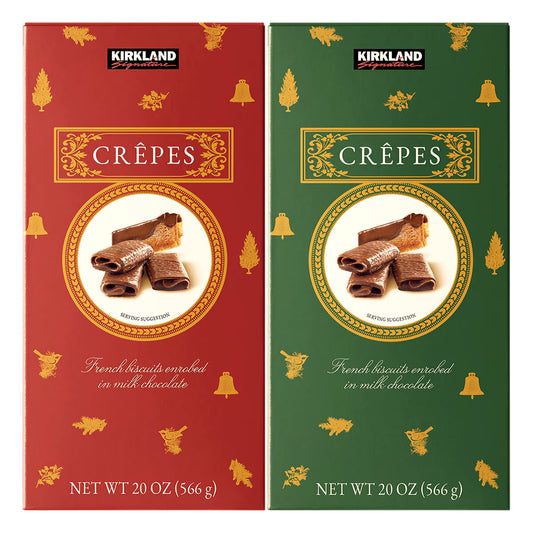 Kirkland Signature Milk Chocolate Crêpes, 566G - Nonynana