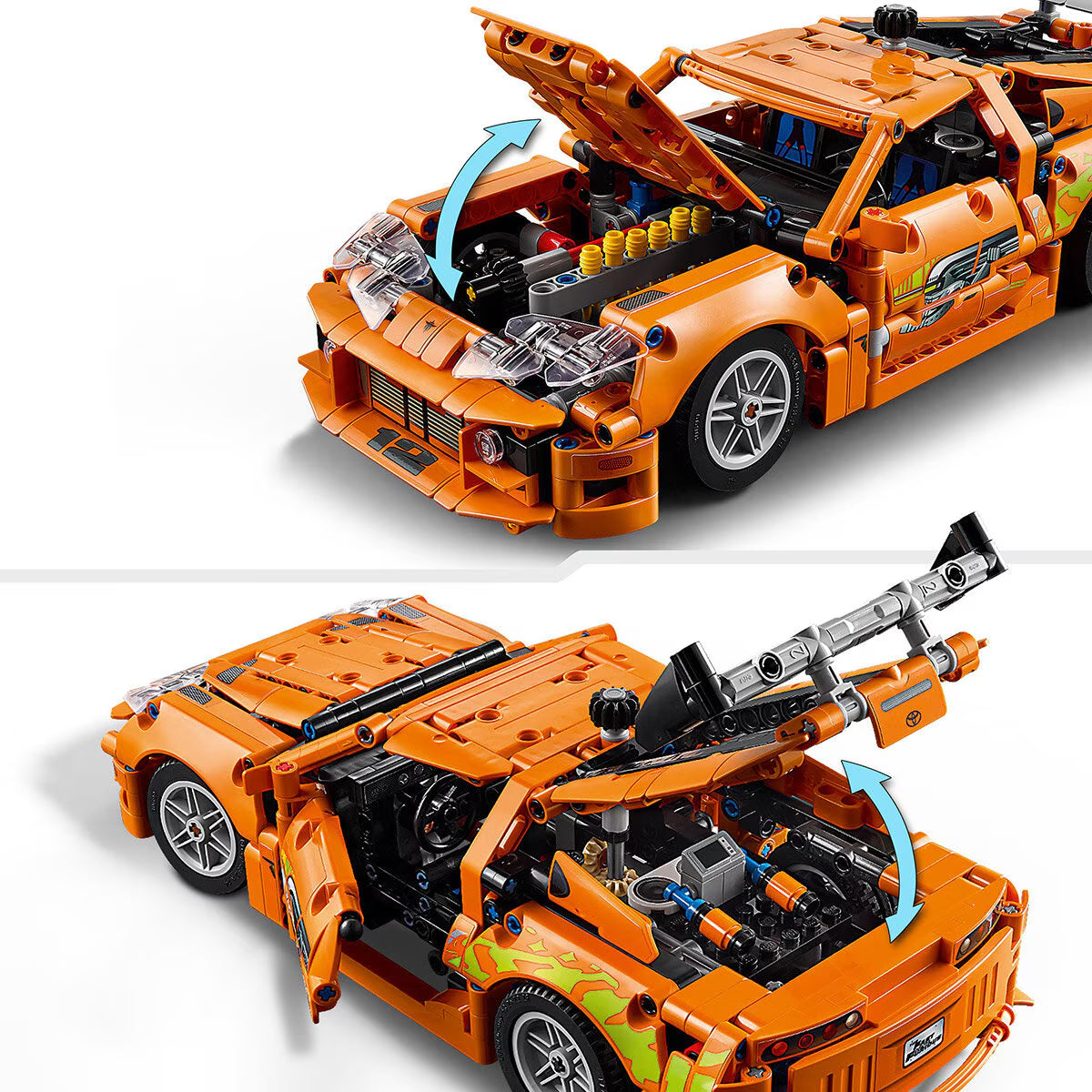 LEGO Technic Fast and Furious Toyota Supra MK4 - Model 42204 (9+ Years)