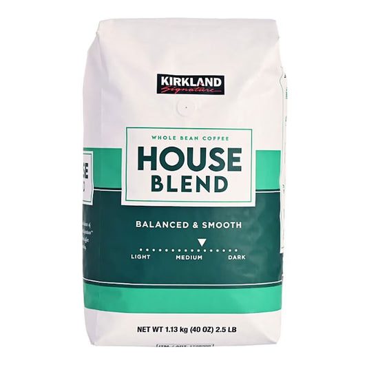 Kirkland Signature Whole Bean Coffee House Blend, 1.13Kg - Nonynana