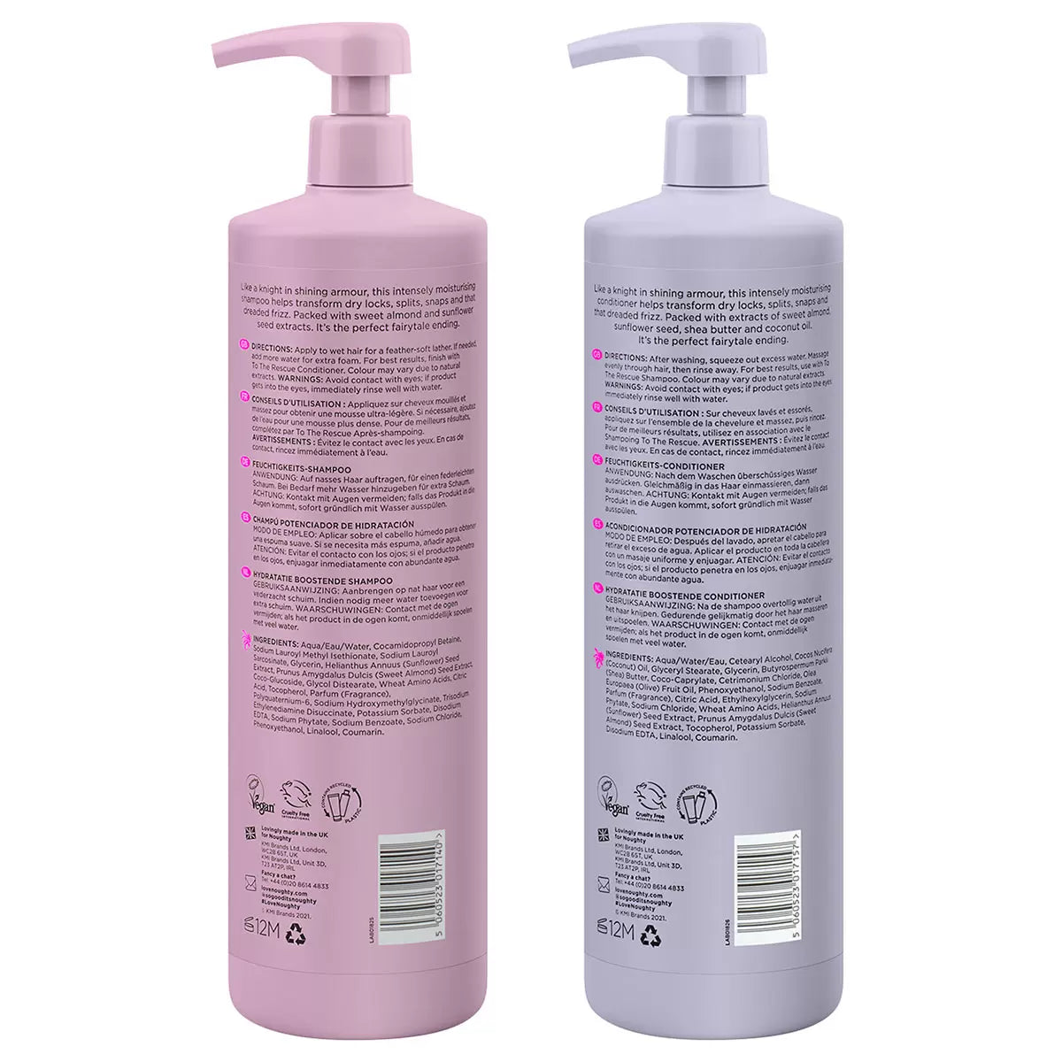 Noughty Shampoo & Conditioner in 2 Varieties, 2 X 1L