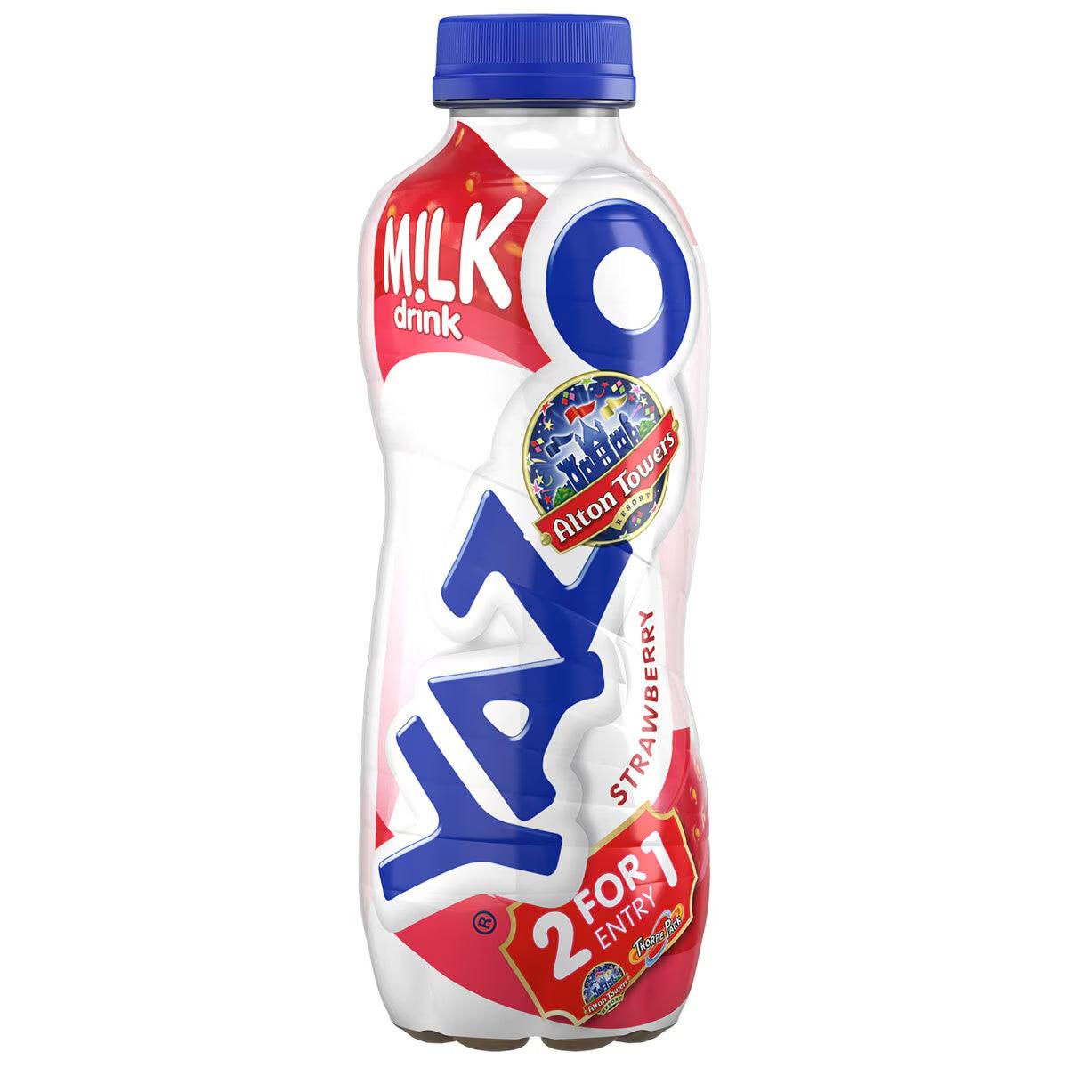 Buy now from NonynanaEssential  Yazoo Strawberry Milkshake, 10 X 400Ml Yazoo