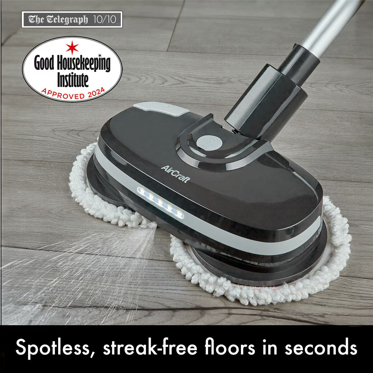 Aircraft Powerglide Cordless Hard Floor Cleaner & Polisher