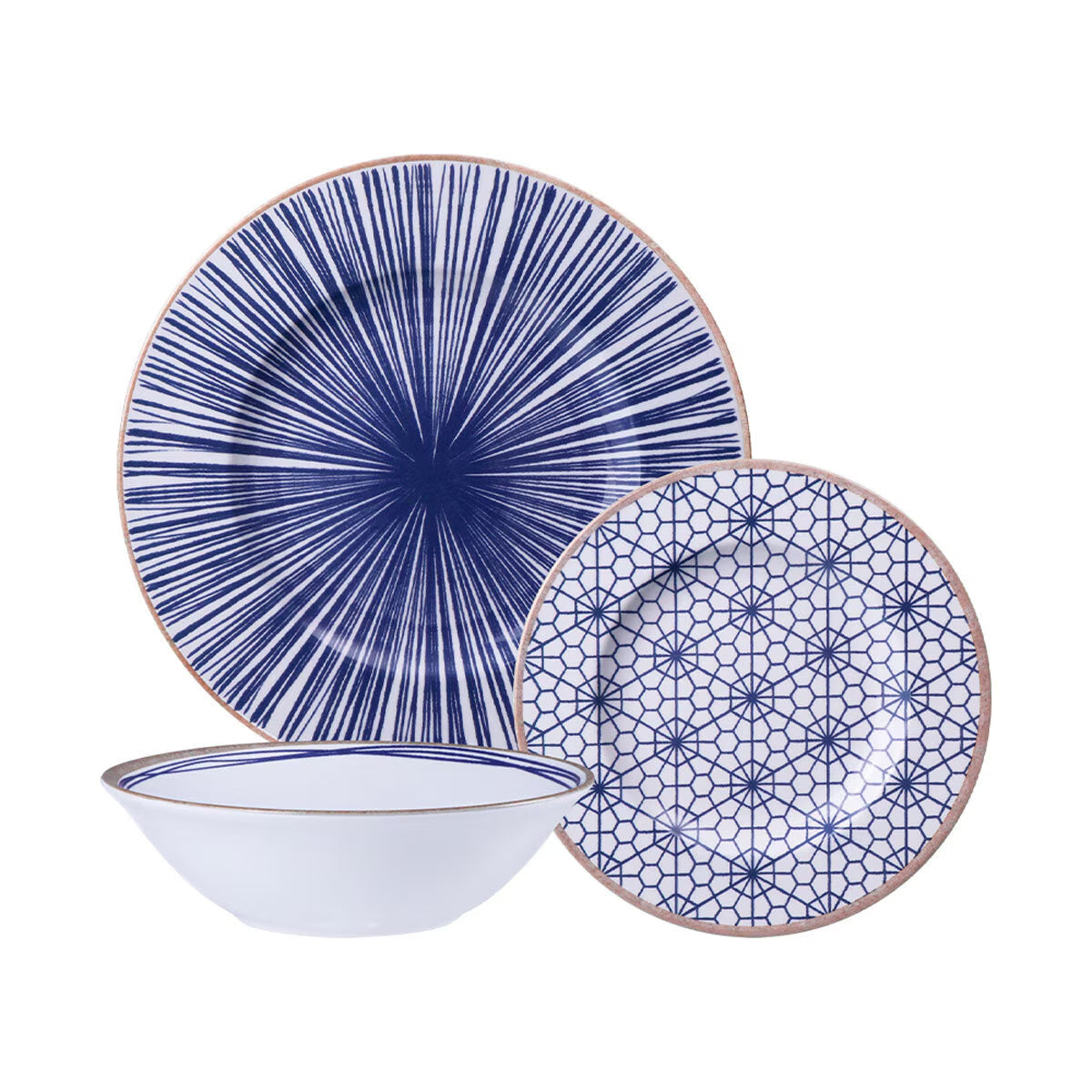 Tramontina Abstratta Dinnerware Set, 12 Piece - Nonynana