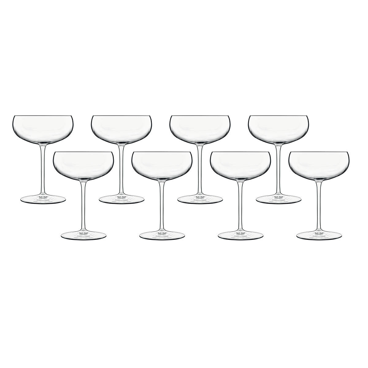 Buy now from NonynanaEssential  Luigi Bormioli Talismano Crystal Martini Glasses, 300Ml, 8 Pack Luigi Bormioli