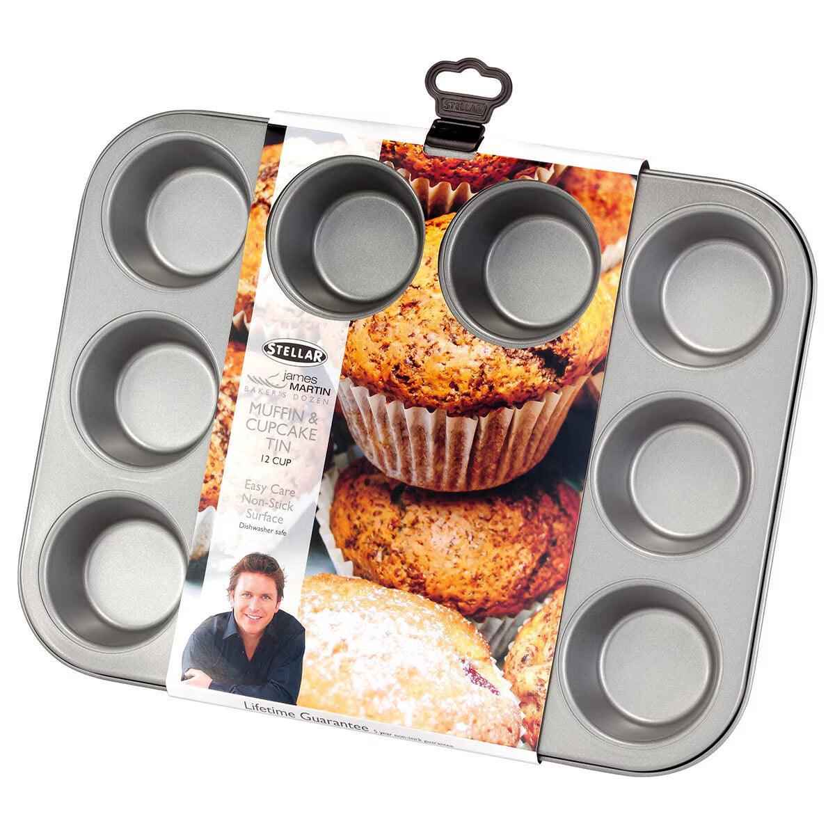 Stellar James Martin Non-Stick Steel Bakeware Set, 5 Piece - Nonynana