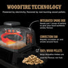 Buy now from NonynanaEssential  Ninja Woodfire Electric BBQ Grill, Air Fryer & Smoker with Cover and 2 X 900G Woodfire Pellets, OG701UKCO Ninja