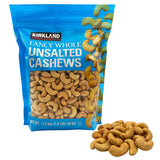 Buy now from NonynanaEssential  Kirkland Signature Unsalted & Roasted Cashews Bag, 1.13Kg Kirkland Signature