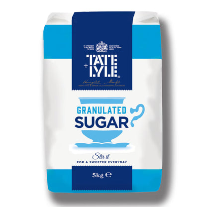 Tate & Lyle Granulated Sugar, 5Kg - Nonynana