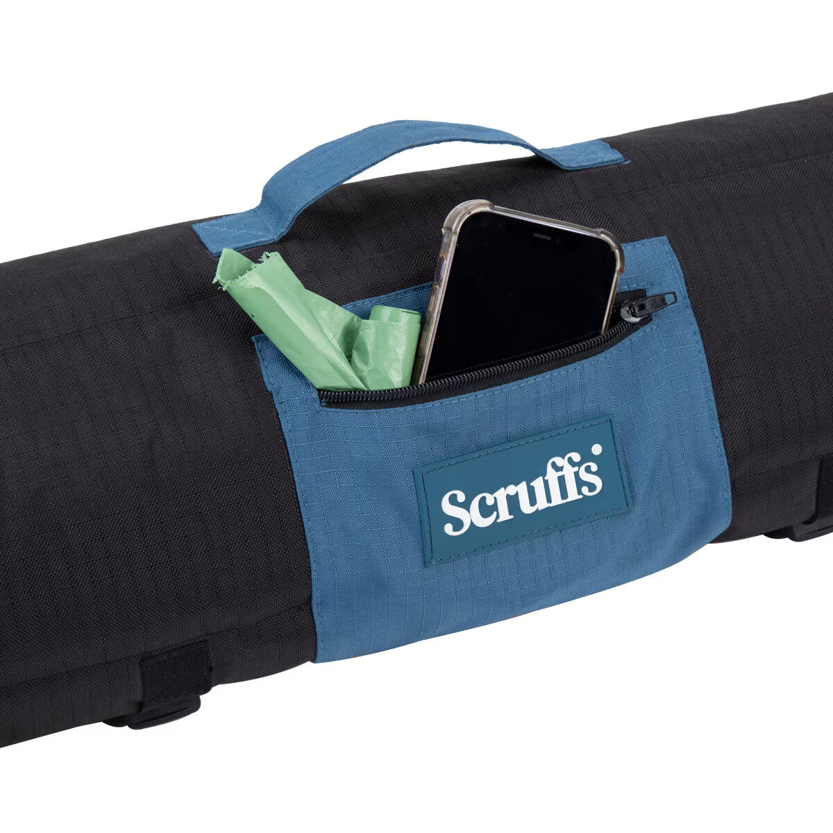 Scruffs Reversible Roll up Travel Bed, 100Cm X 70Cm in 3 Colours - Nonynana