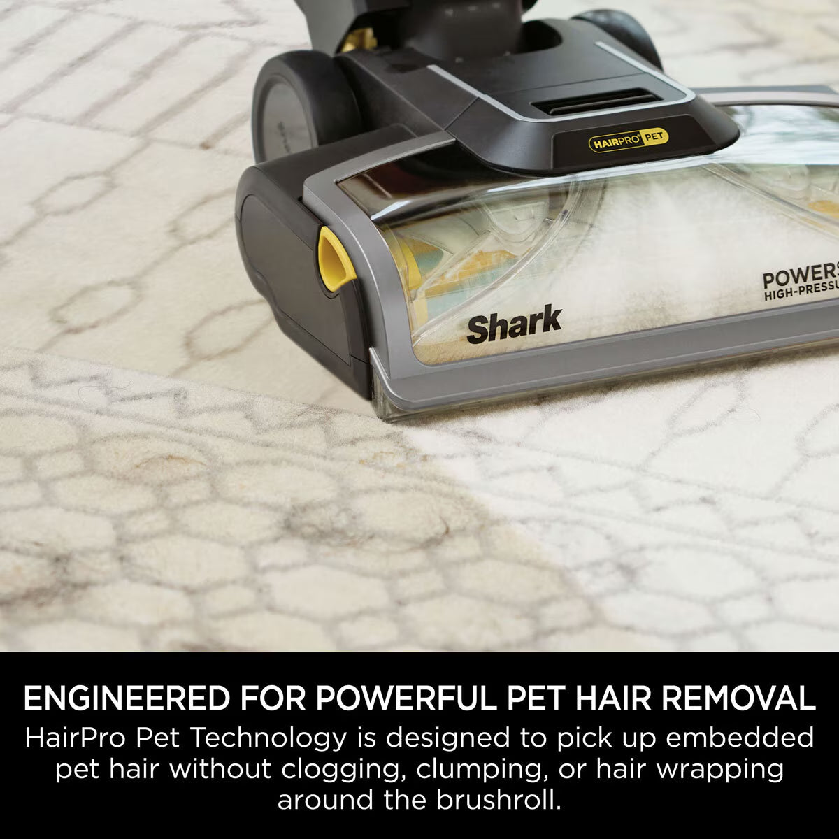 Shark Carpetxpert Hairpro Pet Deep Carpet Cleaner with Built-In Stainstriker, EX300UK