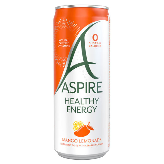 Aspire Mango Lemonade and Raspberry, 12 X 330Ml - Nonynana