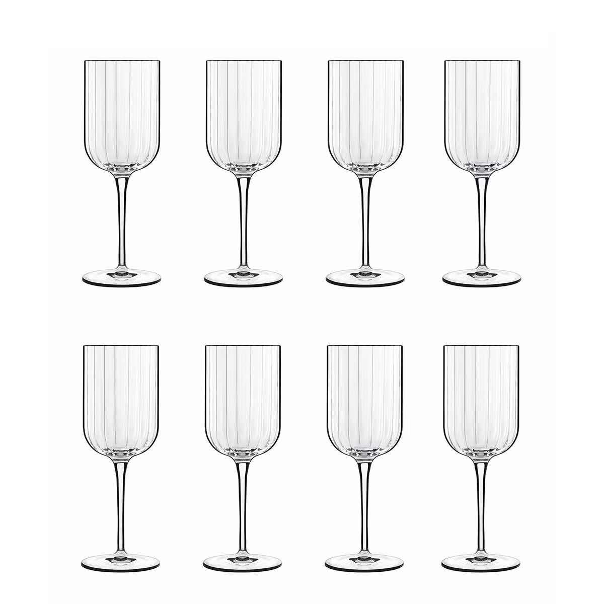 Luigi Bormioli Bach Red Wine Glasses, 400Ml, 8 Pack - Nonynana