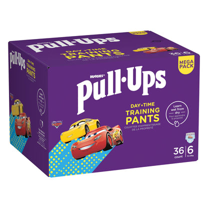 Huggies Pull-Ups Day Time Boy Training Pants Size 6, 36 Pack - Nonynana