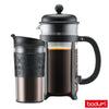 Buy now from NonynanaEssential  Bodum Java Cafetiere (1L) & Travel Mug (0.35L) Set Bodum