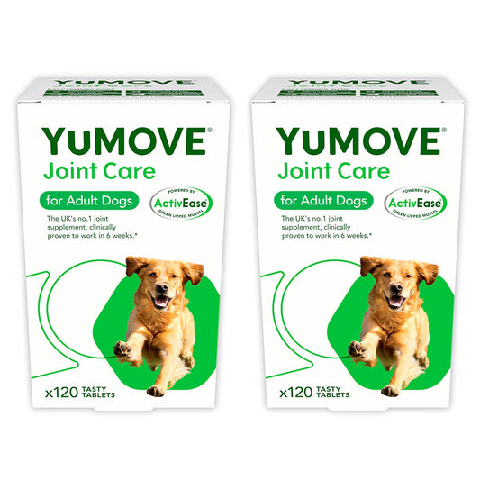 Yumove Joint Care for Adult Dogs, 2 X 120 Tabs - Nonynana