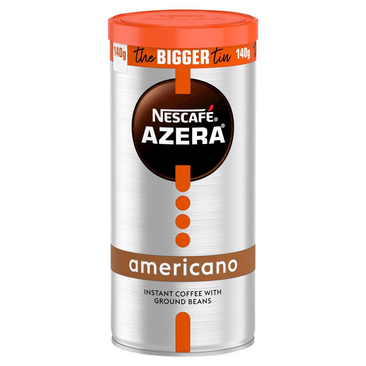 Buy now from NonynanaEssential  Nescafé Azera Americano Coffee with Ground Beans, 3 X 140G Nescafé