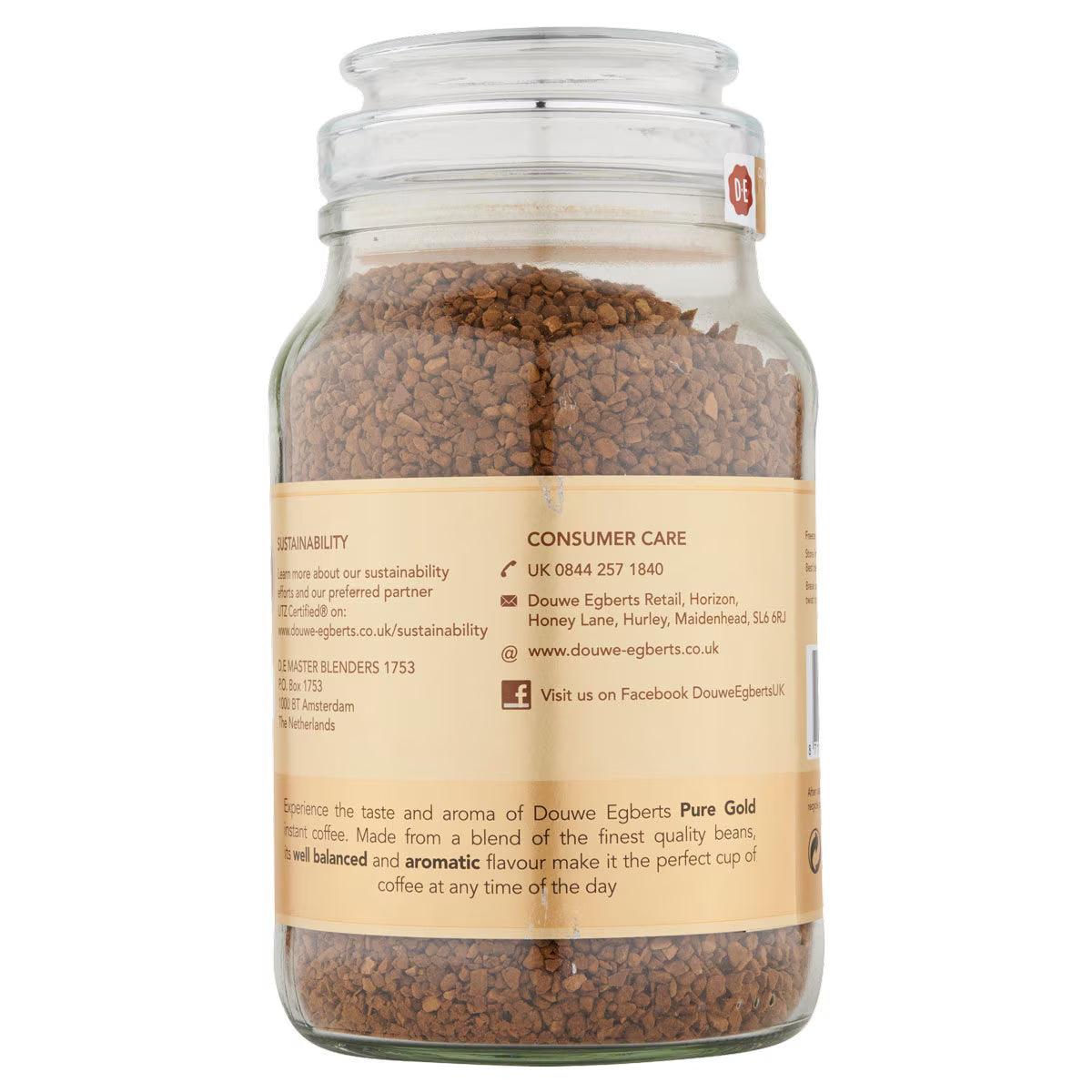 Buy now from NonynanaEssential  Douwe Egberts Pure Gold Instant Coffee Granules, 400G Douwe Egberts