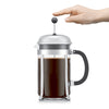 Buy now from NonynanaEssential  Bodum Chambord Cafetiere (12 Cup/1.5L) - Chrome Bodum