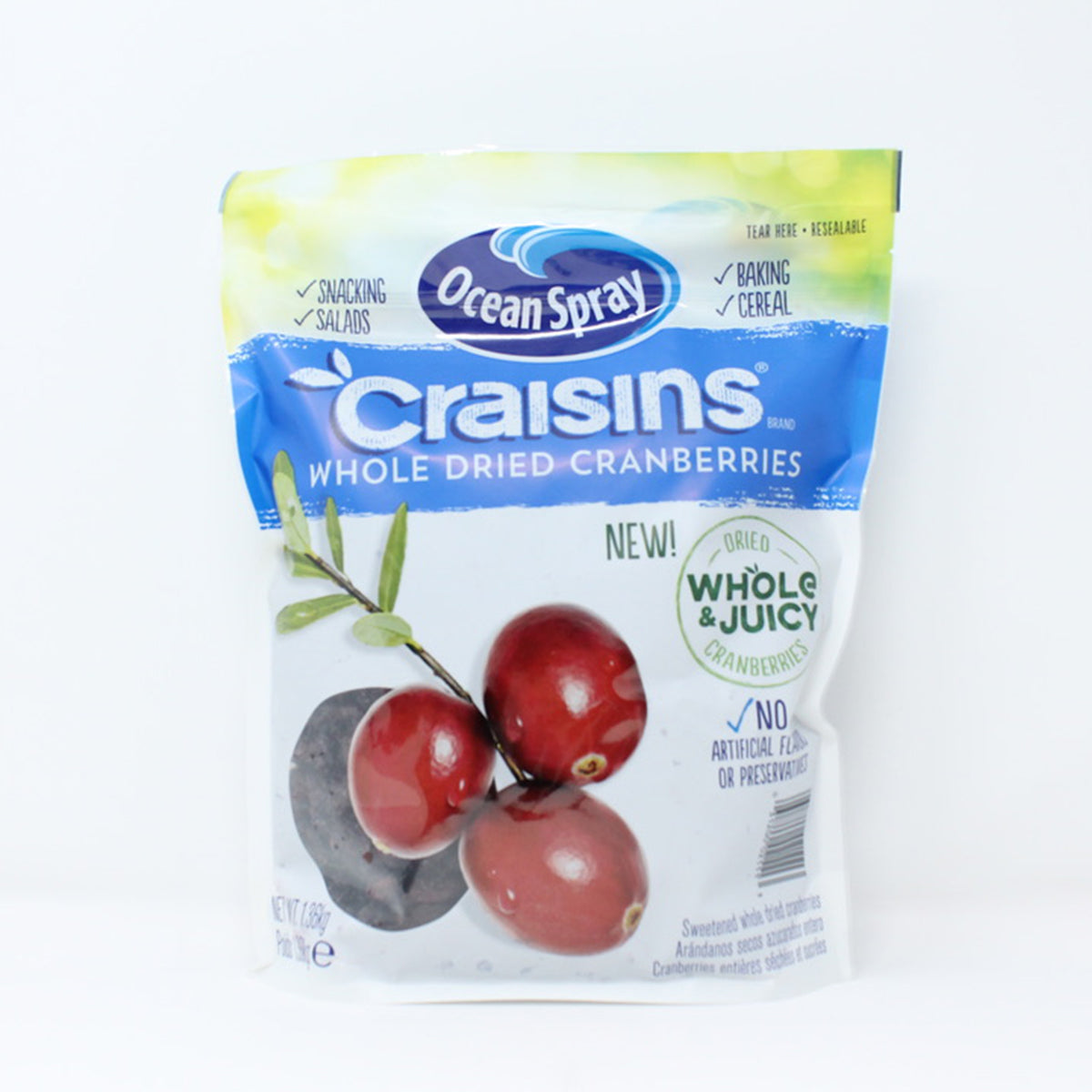 Buy now from NonynanaEssential  Ocean Spray Craisins Whole Dried Cranberries, 1.36 Kg Ocean Spray