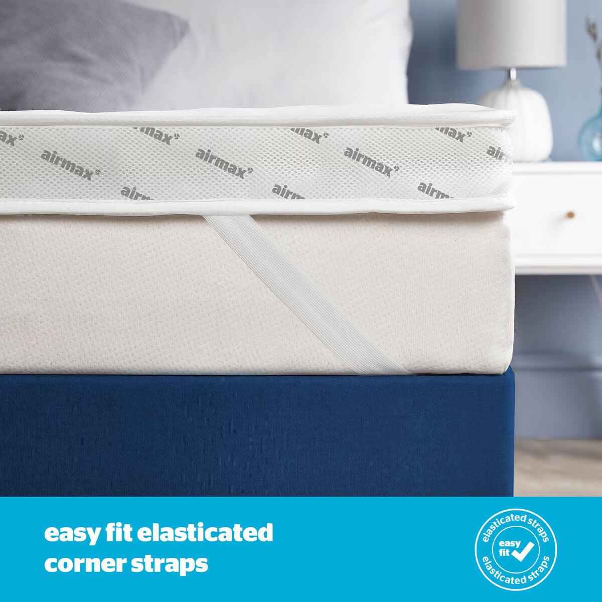 Silentnight Airmax 800 Mattress Topper in 4 Sizes - Nonynana