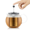 Buy now from NonynanaEssential  Bodum Assam Tea Press with 2 Tea Glasses Bodum