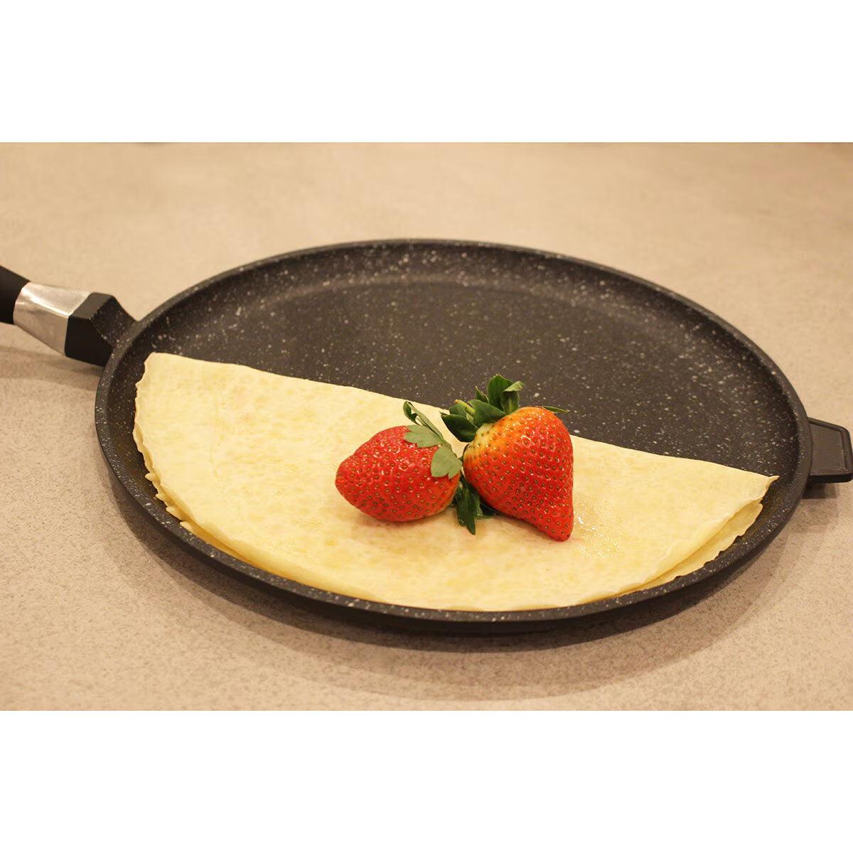 Buy now from NonynanaEssential  Berghoff Eurocast Non-Stick Pancake Pan, 32Cm BergHOFF