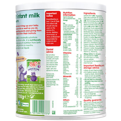 Cow & Gate 1 First Infant Milk Powder, 3 X 700G - Nonynana