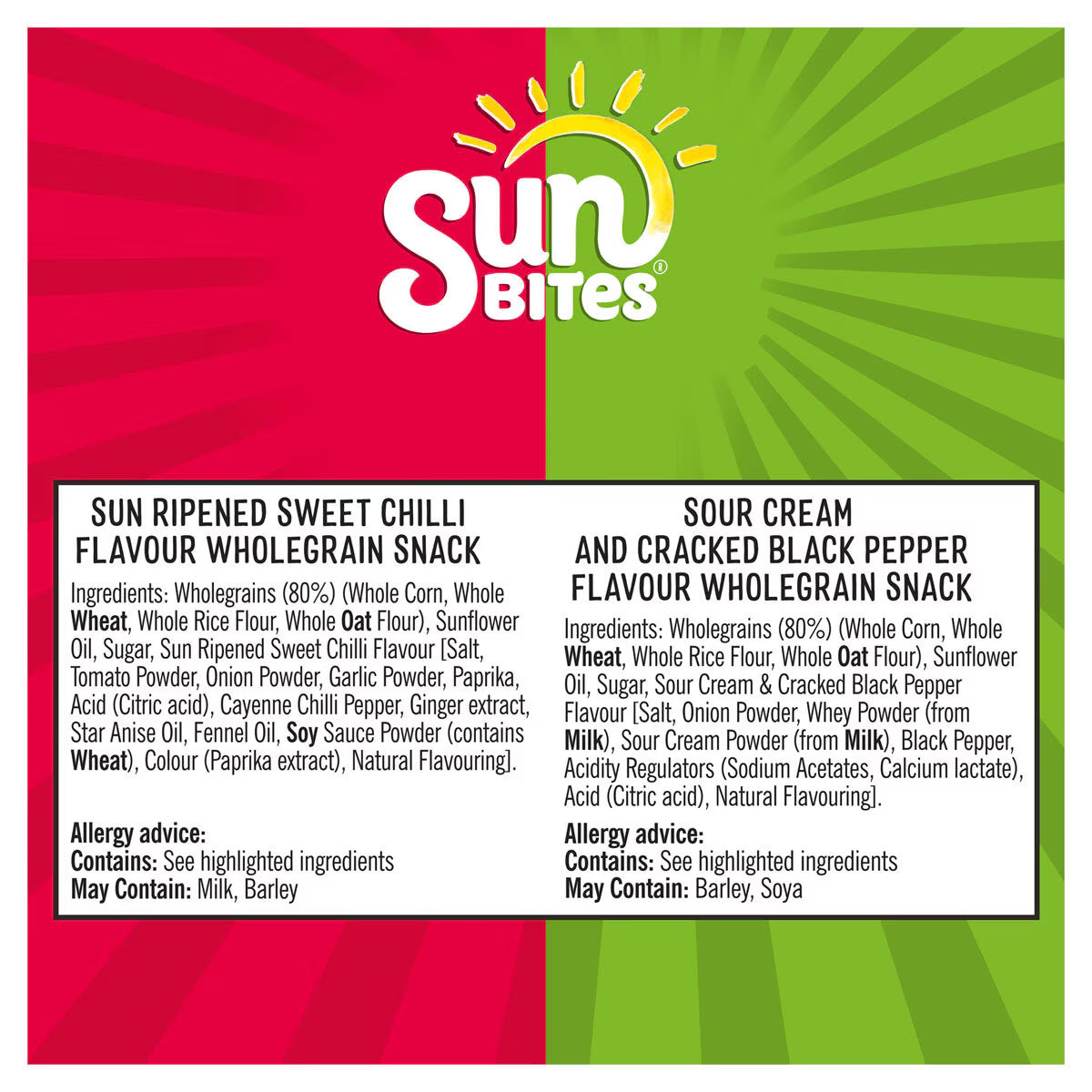 Walkers Crisps Sunbites Assorted Pack, 24 X 25G - Nonynana