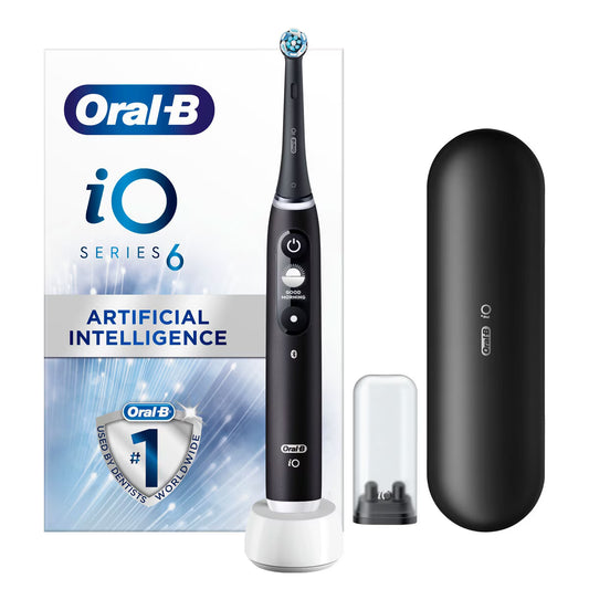 Oral-B Io Series 6 Ultimate Clean Electric Toothbrush, Black - Nonynana