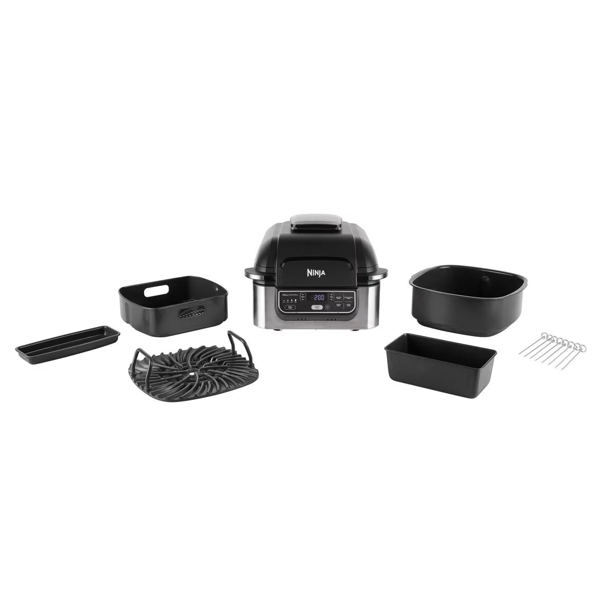 Buy now from NonynanaEssential  Ninja Foodi Health Grill & Air Fryer Bundle, AG301UKCO Ninja