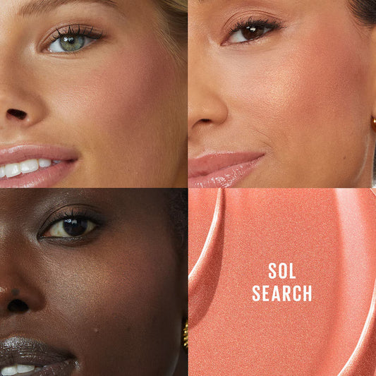 Maybelline Sunkisser Blush, Sol Search, Upton Glow & Shades On, 3 Pack - Nonynana