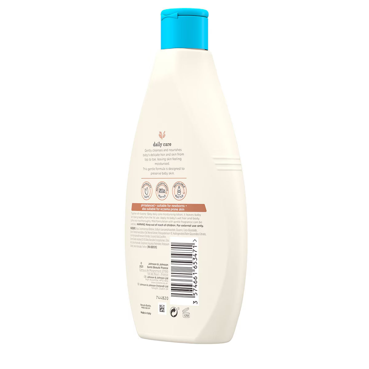 Buy now from NonynanaEssential  Aveeno Baby Hair & Body Wash, 3 X 400Ml Aveeno