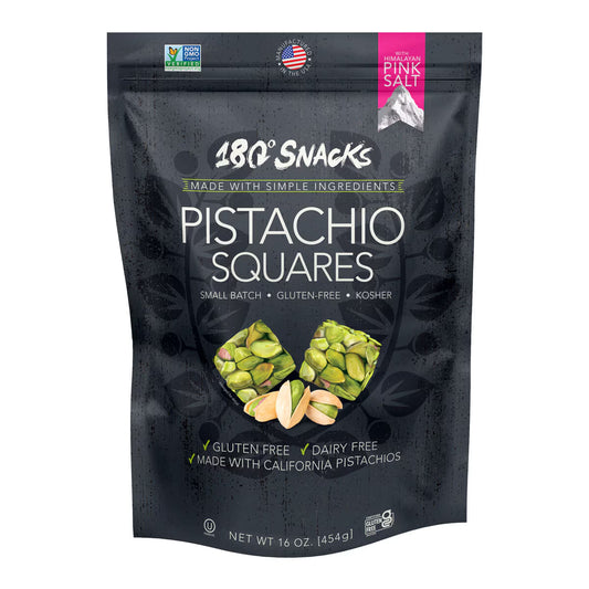 180° Snacks Pistachio Squares, 454G - Nonynana