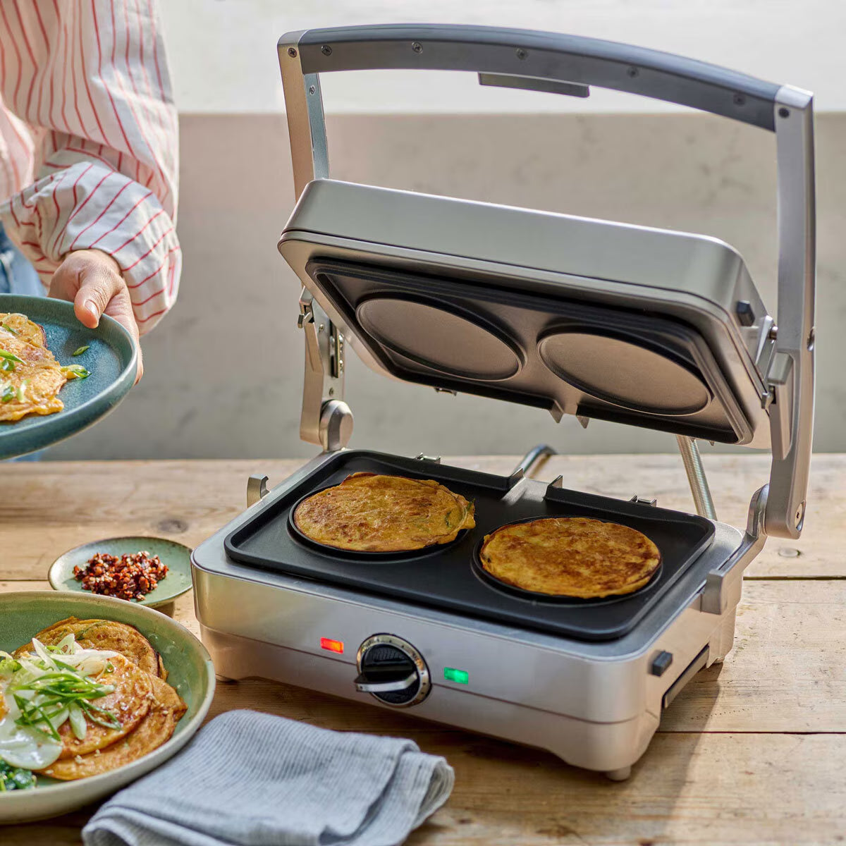 Buy now from NonynanaEssential  Cuisinart 2 in 1 Waffle & Pancake Maker, WAF2U Cuisinart