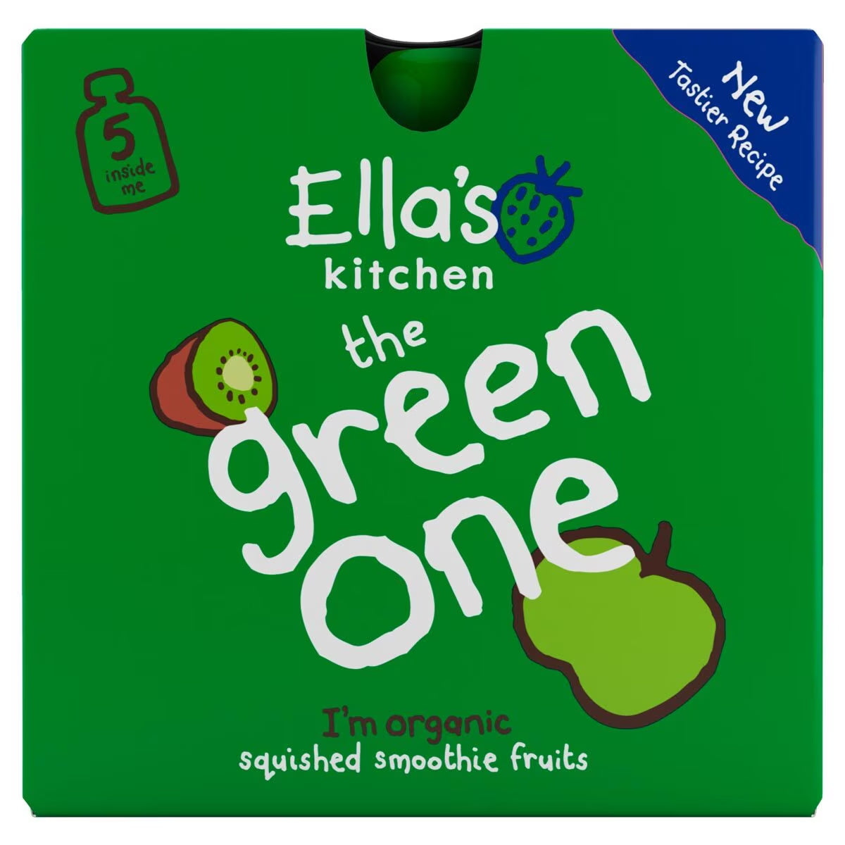 Buy now from NonynanaEssential  Ella'S Kitchen Organic Fruit Smoothie Pouches, 25 X 90G Ella's Kitchen