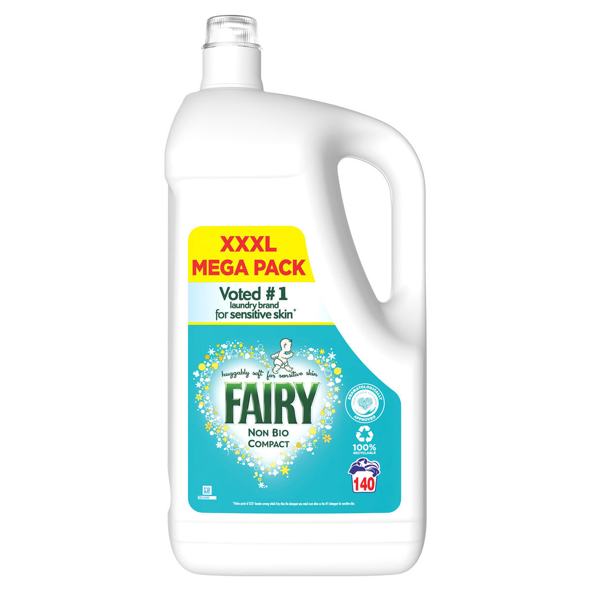 Buy now from NonynanaEssential  Fairy Non Bio Laundry Liquid, 140 Wash, 4.34L Fairy